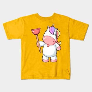 adorable unicorn Kids T-Shirt